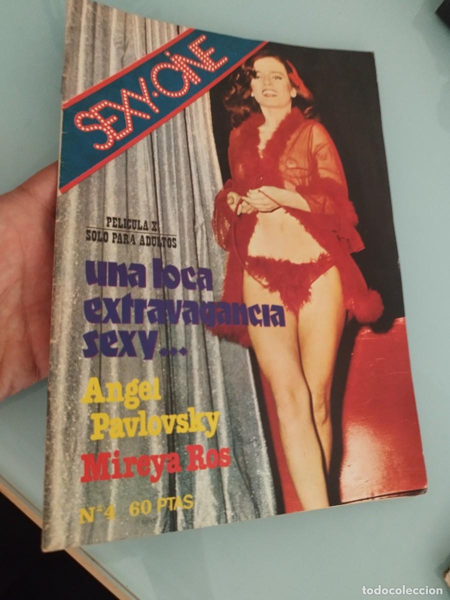 Magazines: Revista para adultos, SEXY CINE N&ordm; 4. Una loca extravagancia sexy, Mireia Ros y &Aacute;ngel Pavlovsky.