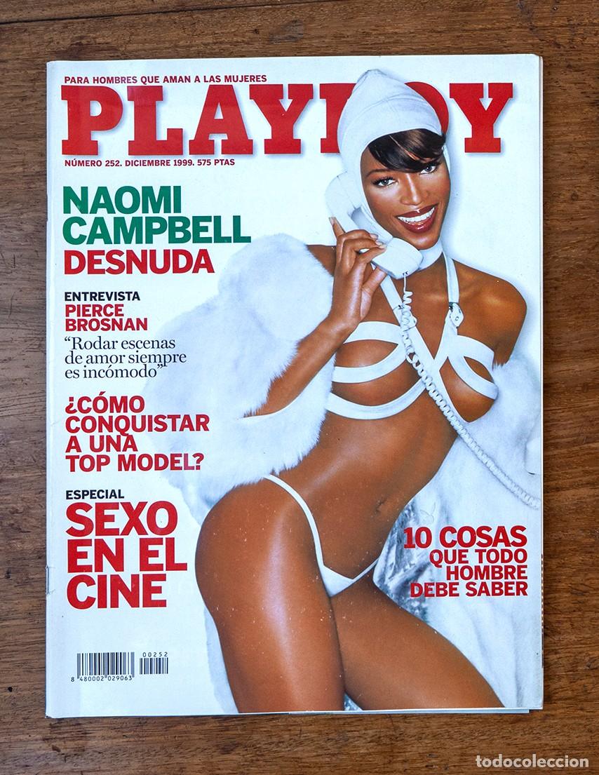 Magazines: Playboy Espa&ntilde;a n&ordm;252 (Diciembre 1999) - Naomi Campbell