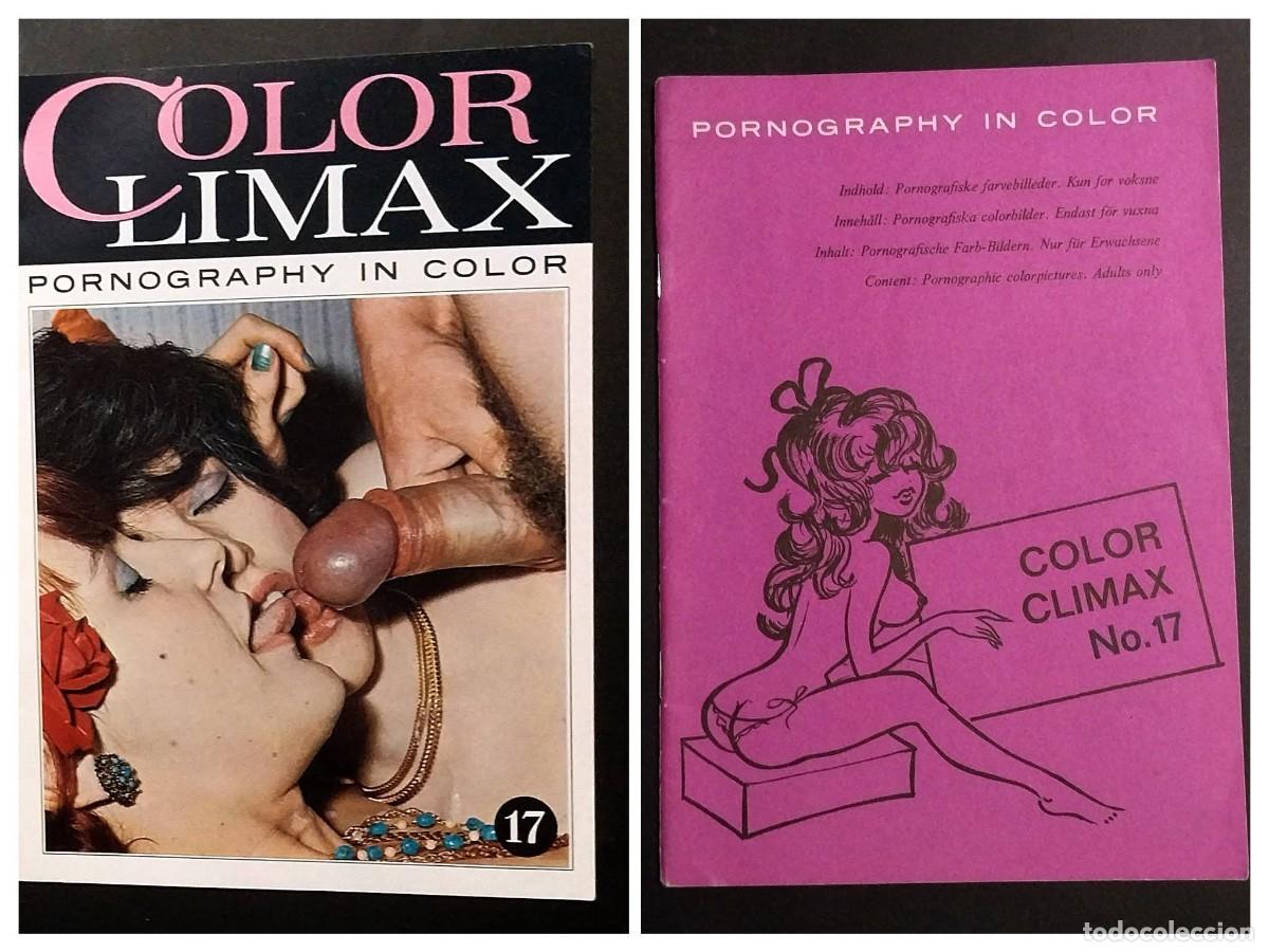 Revistas: COLOR CLIMAX #17 1969 - RARE DANISH RETRO-PORN MAGAZINE