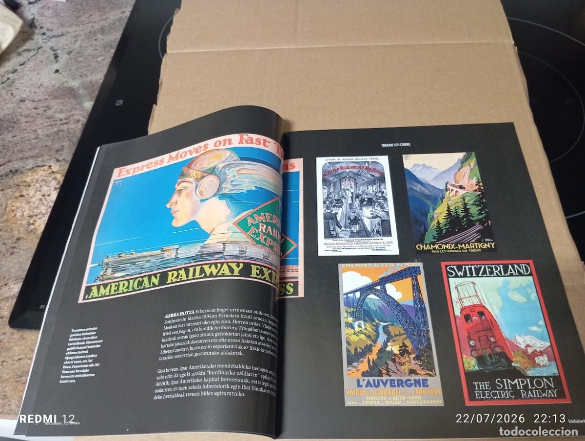Revistas: BIDAIARIA ...............TRENAK TRENES