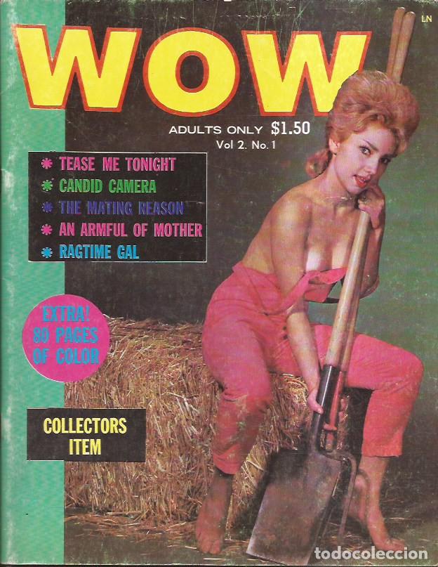 Zeitschriften: REVISTA WOW USA 1963 DESNUDOS ER&Oacute;TICA PINUPS BURLESQUE FOTOGRAF&Iacute;A
