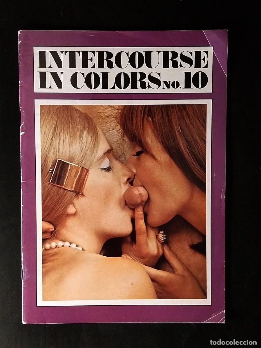 Revistas: INTERCOURSE IN COLORS #10 1969 NORDISK BLADCENTRAL - RARE DANISH RETRO-PORN MAGAZINE