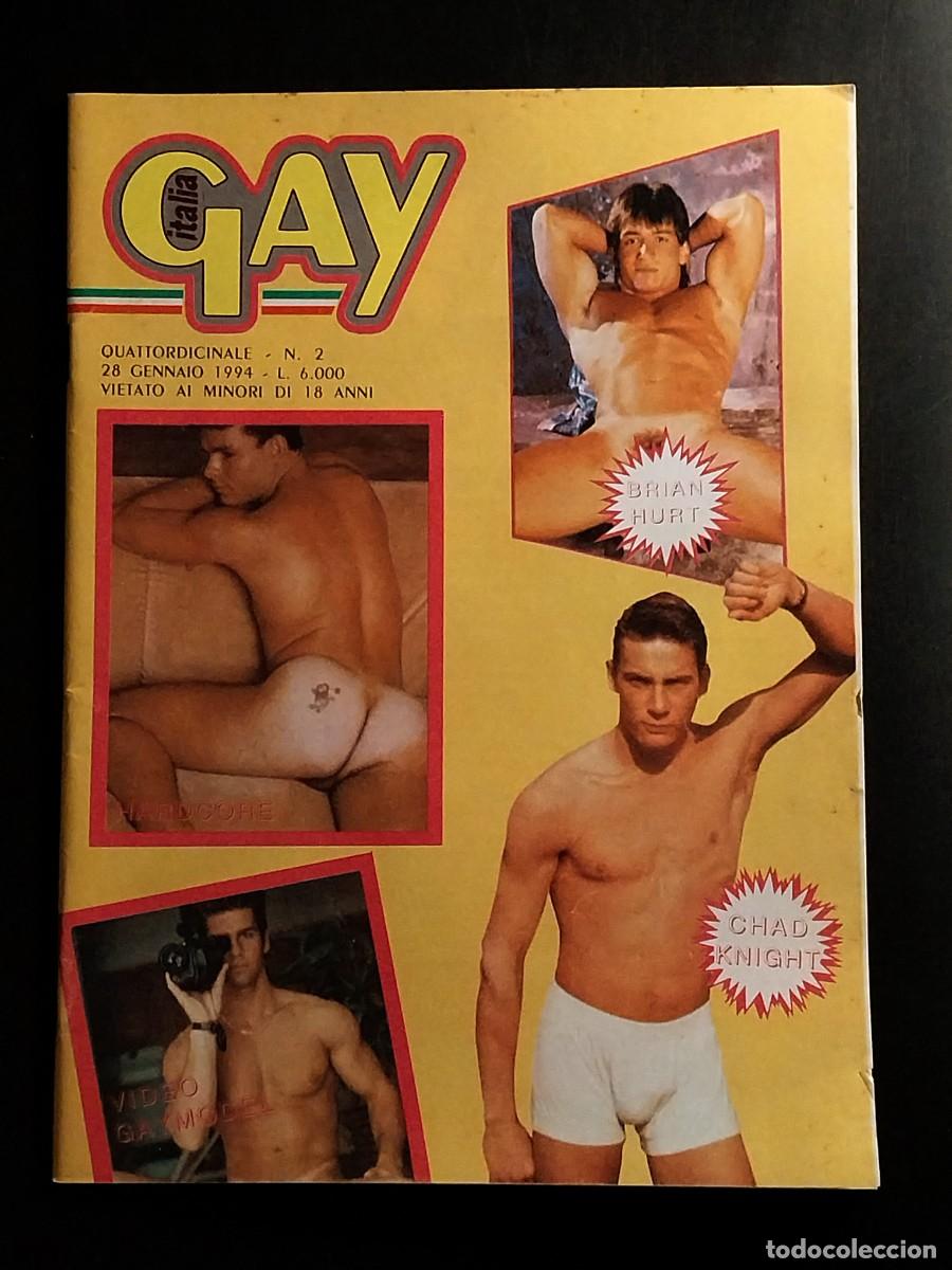 Revistas: GAY ITALIA N. 2 1994 HOT TWINKS - CHAD KNIGHT - BRIAN HURT - MICHAEL JACKSON - AL PACINO - BLACK MEN