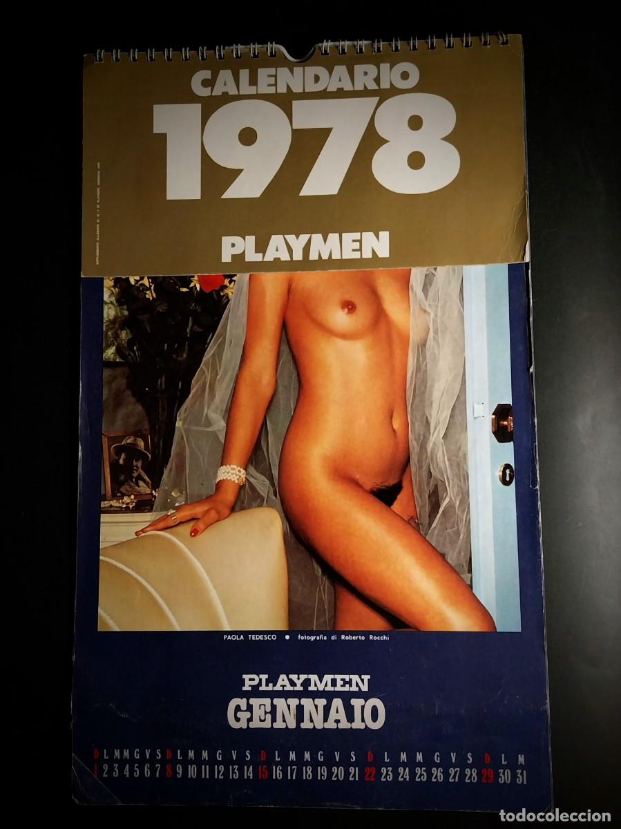 Revistas: CALENDARIO PLAYMEN 1978 LILLI CARATI - ILONA STALLER CICCIOLINA - MANUELA KUSTERMANN - LEONORA FANI