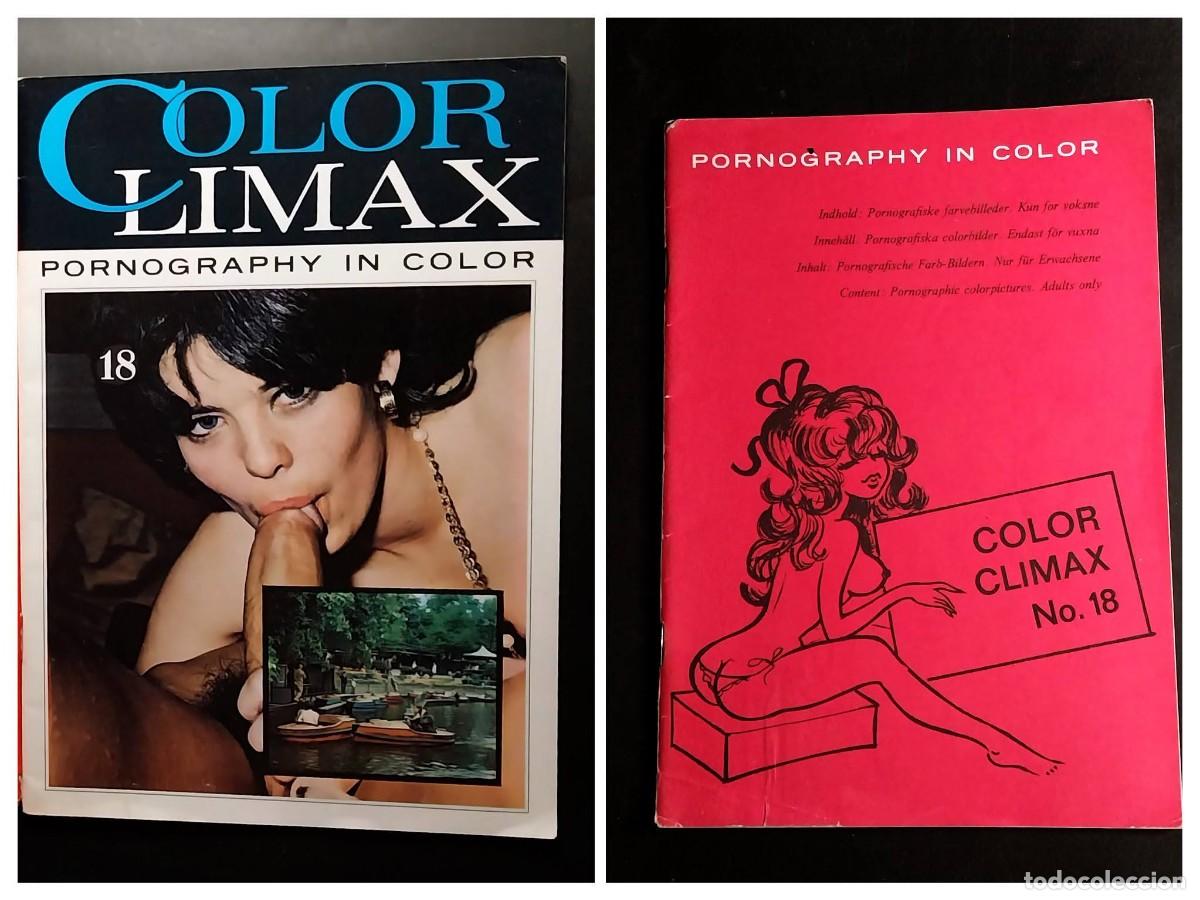Revistas: COLOR CLIMAX #18 1969 - RARE DANISH RETRO-PORN MAGAZINE
