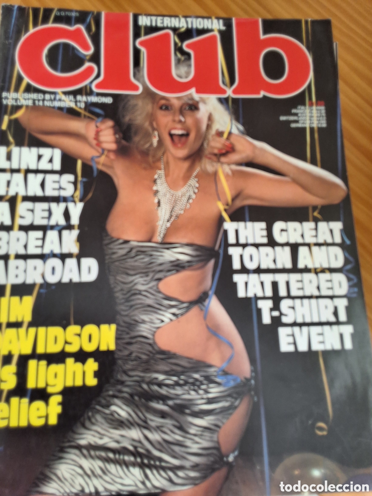 Revistas: Club international revista erotica inglesa desnudos mujeres 14/10 Emma Abigail Juliette