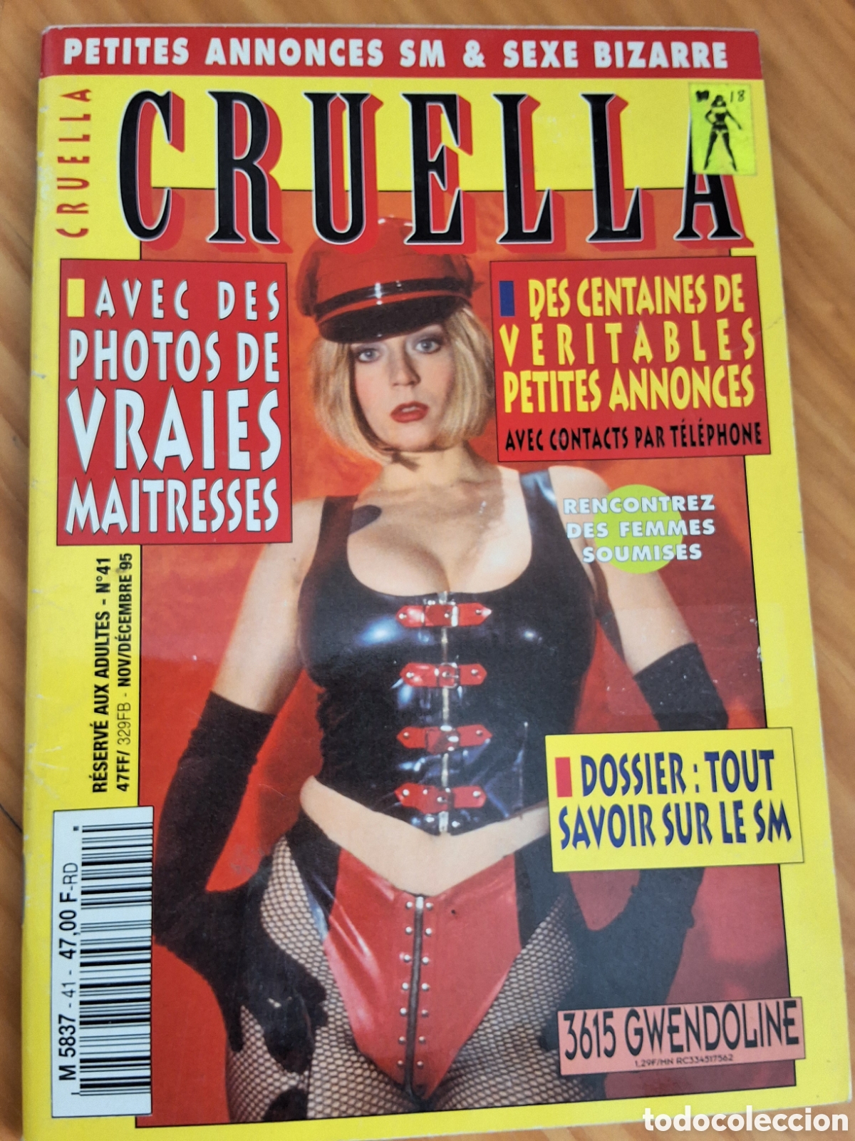 Revistas: Cruella revista francesa para adultos 41 a&ntilde;o 1995/11