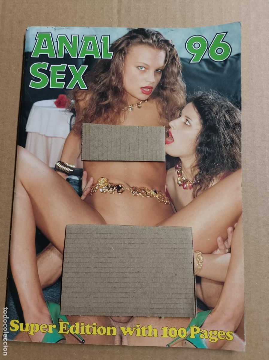 Magazines: ANAL SEX 96. COLOR CLIMAX. REVISTA DANESA PARA ADULTOS, 1995. SUPER EDITION WITH 100 PAGINA. EROTICA