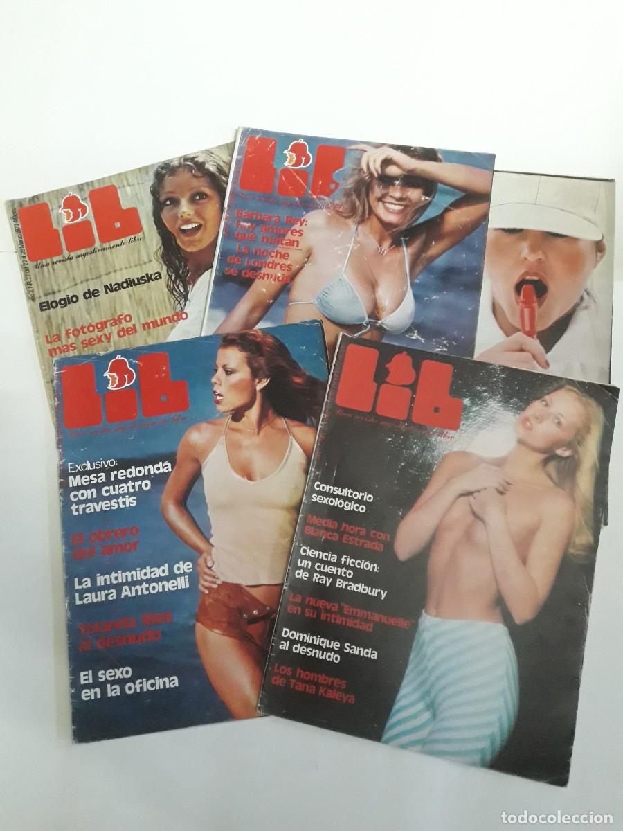 Revistas: LOTE DE 5 REVISTAS LIB - A&Ntilde;O 1977 - NUMEROS: 22 - 23 - 24 - 25 - 26