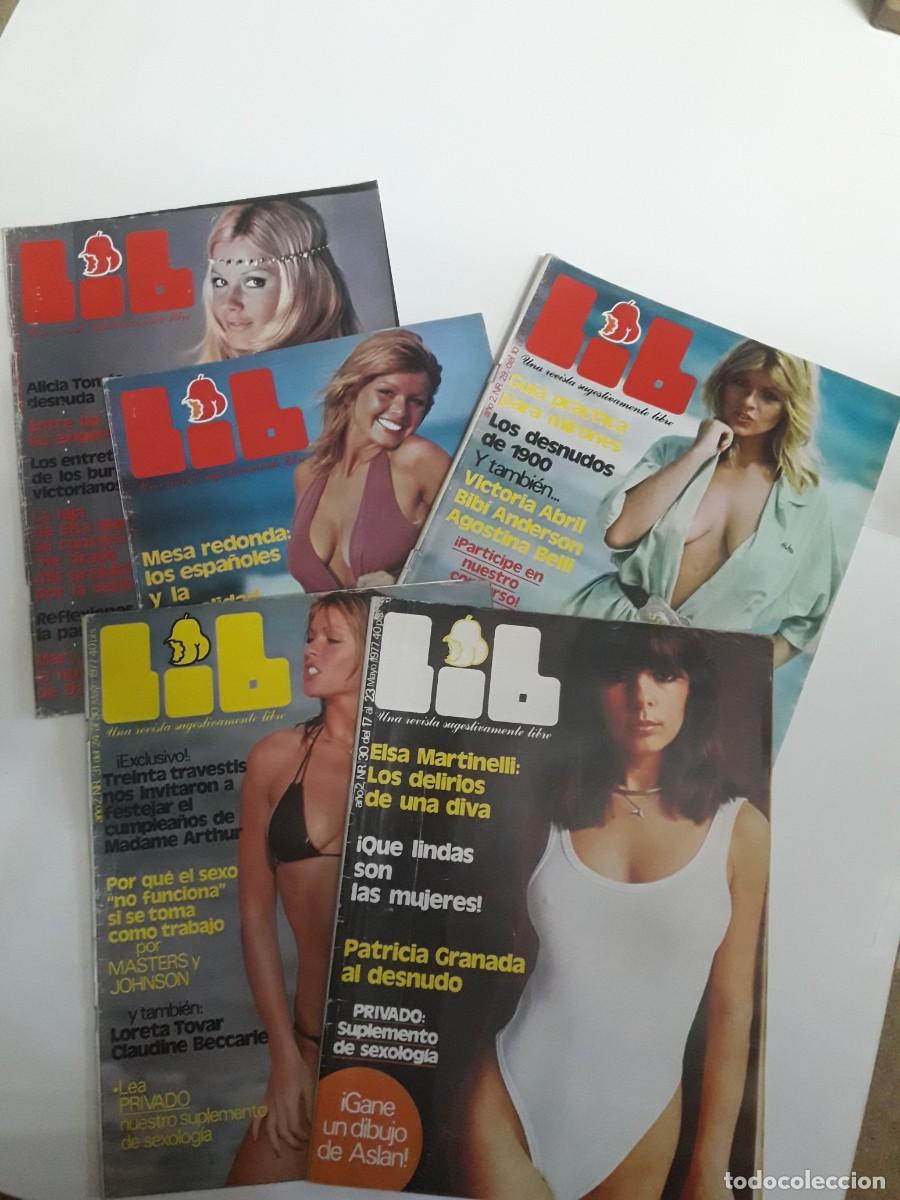 Revistas: LOTE DE 5 REVISTAS LIB - A&Ntilde;O 1977 - NUMEROS: 27 - 28 - 29 - 30 - 31