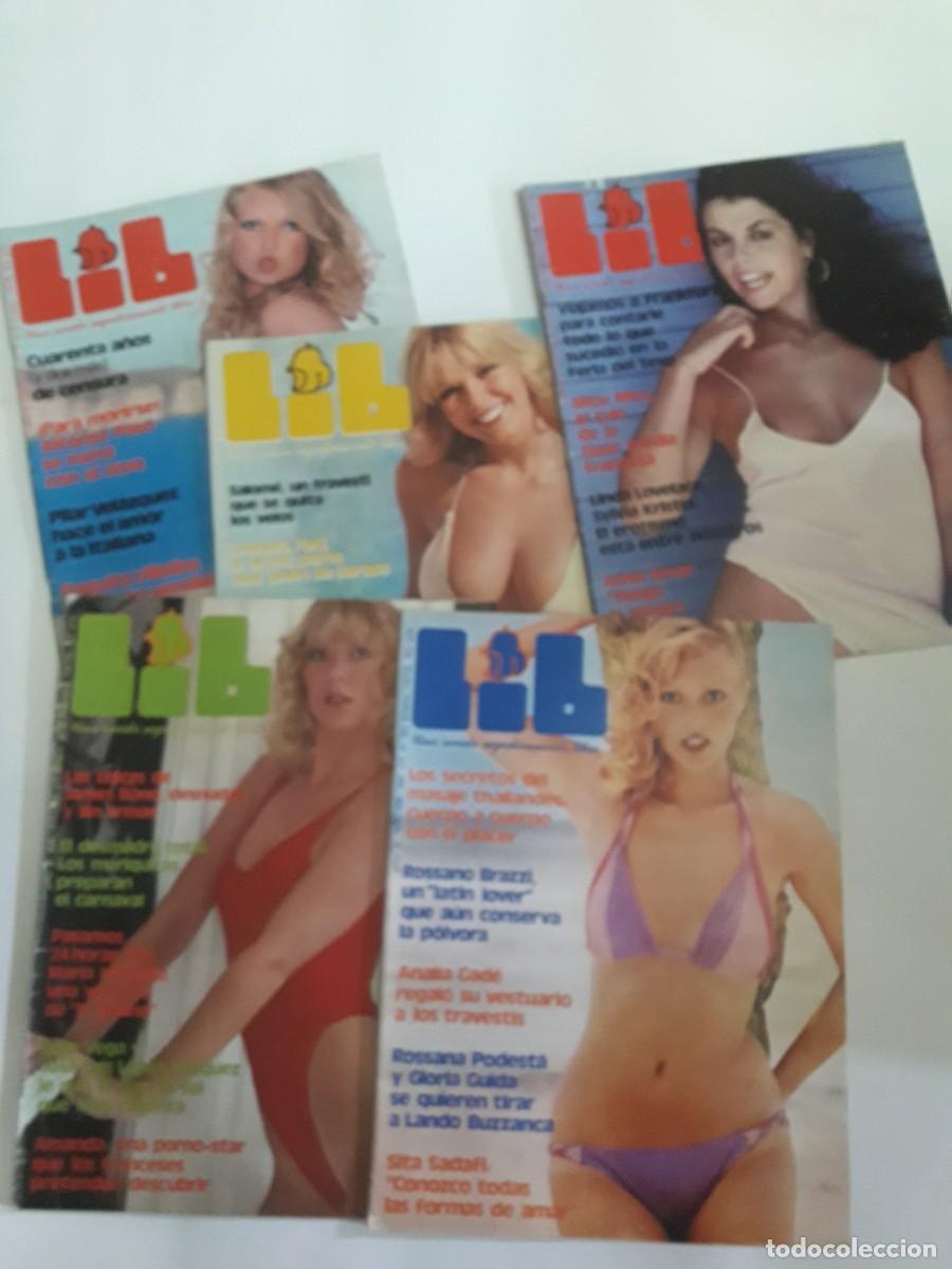 Revistas: LOTE DE 5 REVISTAS LIB - A&Ntilde;O 1978 - NUMEROS: 63 - 64 - 65 - 66 - 67