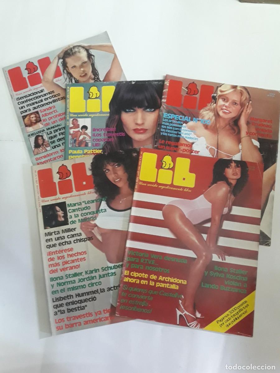 Revistas: LOTE DE 5 REVISTAS LIB - A&Ntilde;O 1978 - NUMEROS: 98 - 99 - 100 - 101 - 102