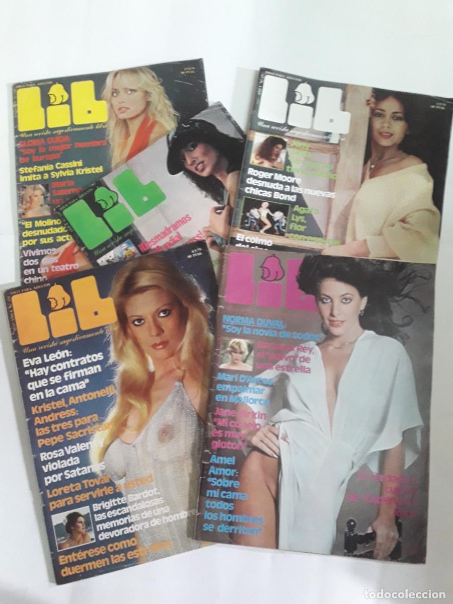 Revistas: LOTE DE 5 REVISTAS LIB - A&Ntilde;O 1979 - NUMEROS: 130 - 131 - 132 - 133 - 134