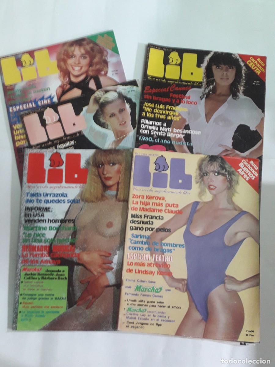 Revistas: LOTE DE 5 REVISTAS LIB - A&Ntilde;O 1980 - NUMEROS: 187 - 188 - 189 - 190 - 191