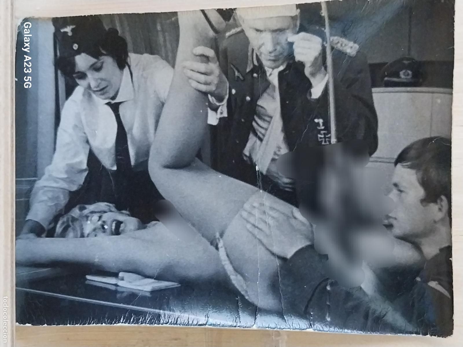 Revistas: EROTICA FOTO ORIGINAL HOMBRES MUJER MESA ESCENA 10.5X7.5CMS ADULTOS