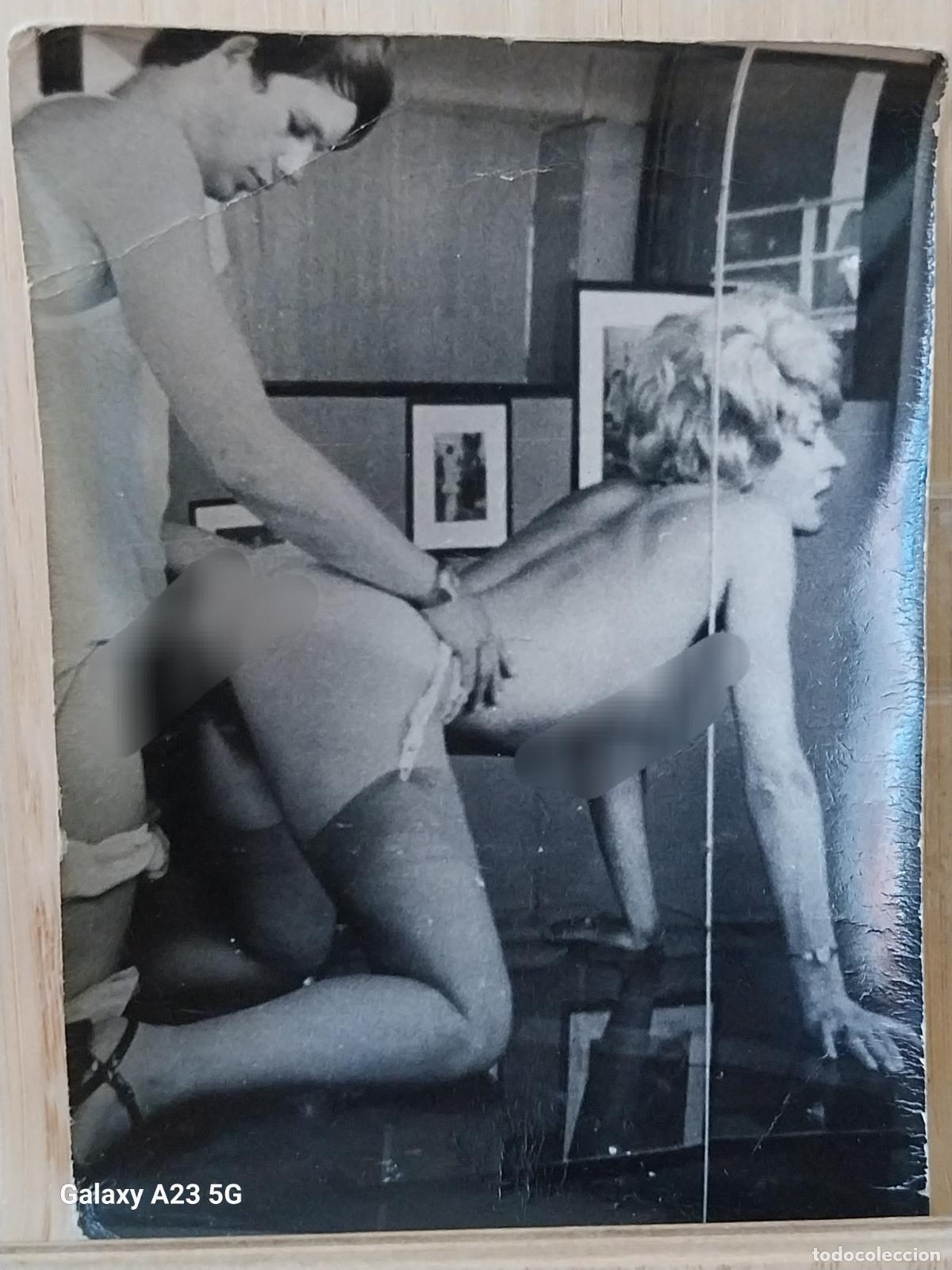 Revistas: EROTICA FOTO ORIGINAL HOMBRE MUJER ESCENA 10.5X7.5CMS ADULTOS **......