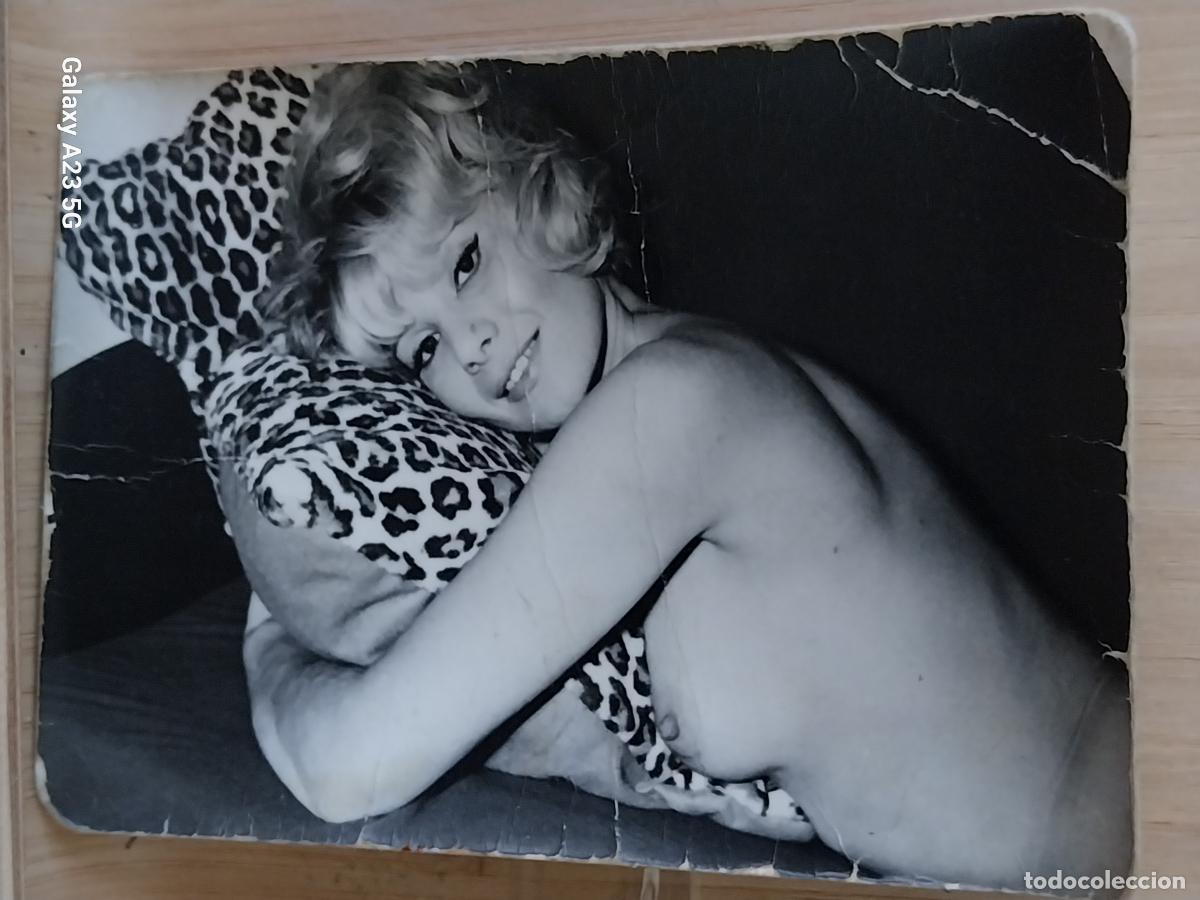 Revistas: EROTICA FOTO ORIGINAL MUJER cojin ESCENA 10.5X7.5CMS ADULTOS **......