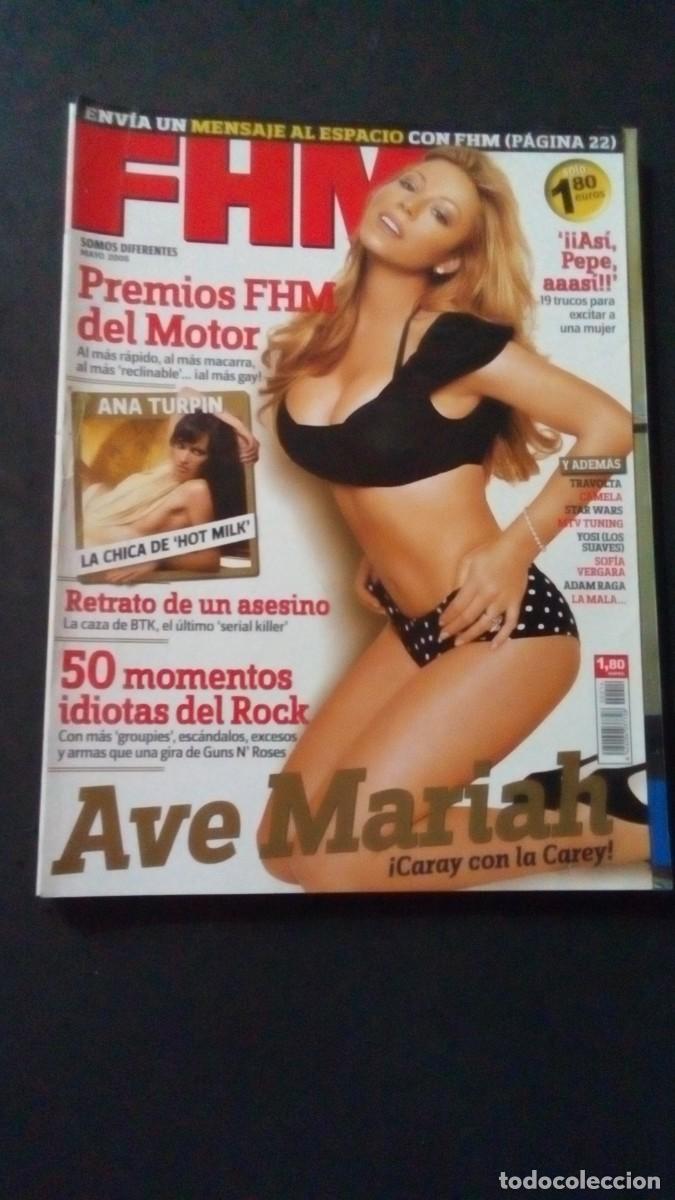 Revistas: FHM N&ordm; 14-MARIAH CAREY-MICHAEL JACKSON-LOS SUAVES-CELIA BLANCO-JOHN TRAVOLTA