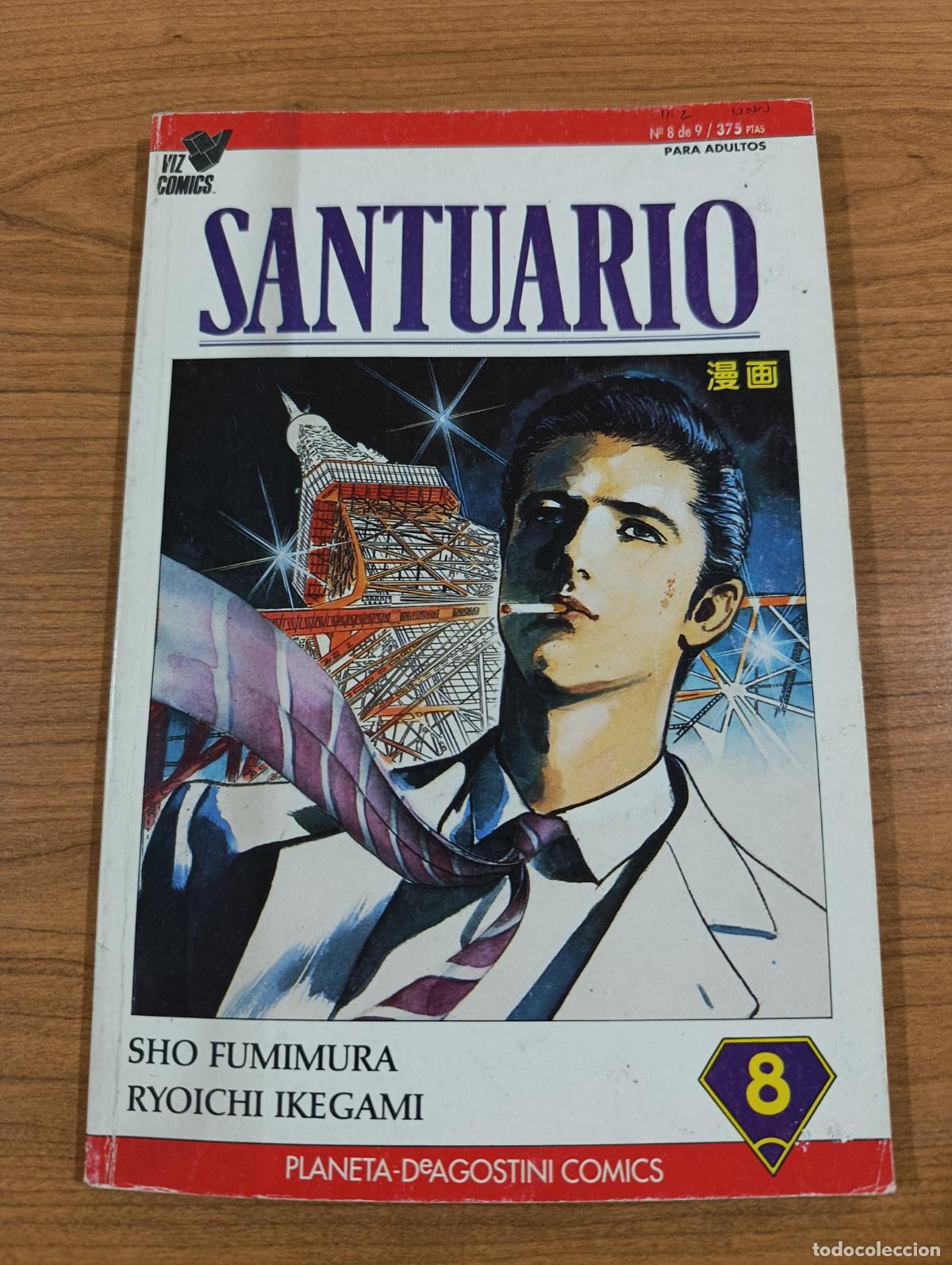 Revistas: REVISTA PARA ADULTOS SANTUARIO. VIZ COMICS. SHO FUMIMURA, RYOICHI IKEGAMI. N&ordm; 8 DE 9. 1992