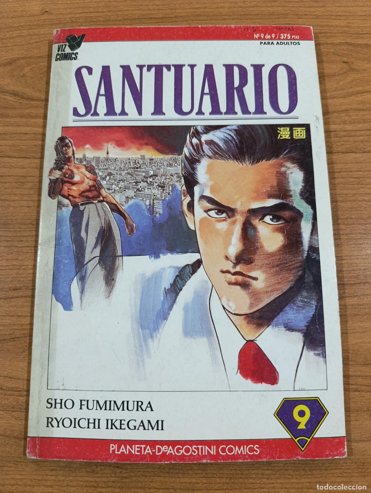 Revistas: REVISTA PARA ADULTOS SANTUARIO. VIZ COMICS. SHO FUMIMURA, RYOICHI IKEGAMI. N&ordm; 9 DE 9. 1992