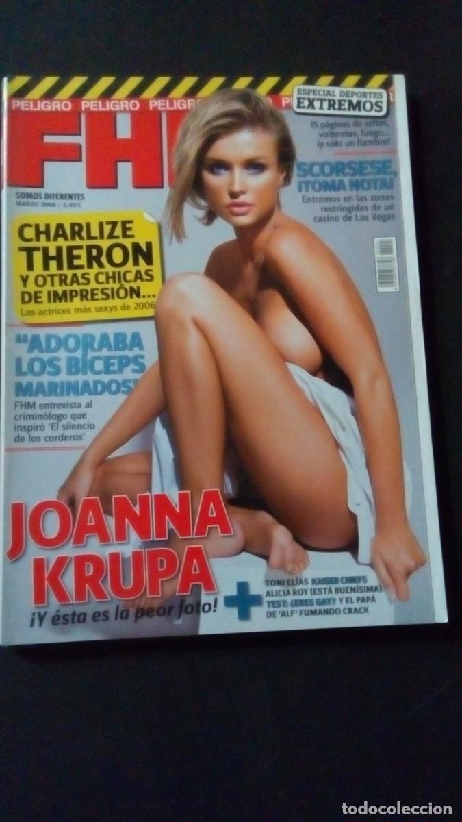 Revistas: FHM N&ordm; 25-JOANNA KRUPA-CHARLIZE THERON-LUC&Iacute;A LAPIEDRA-PACO GONZ&Aacute;LEZ-RICKY WILSON-EVA LONGORIA