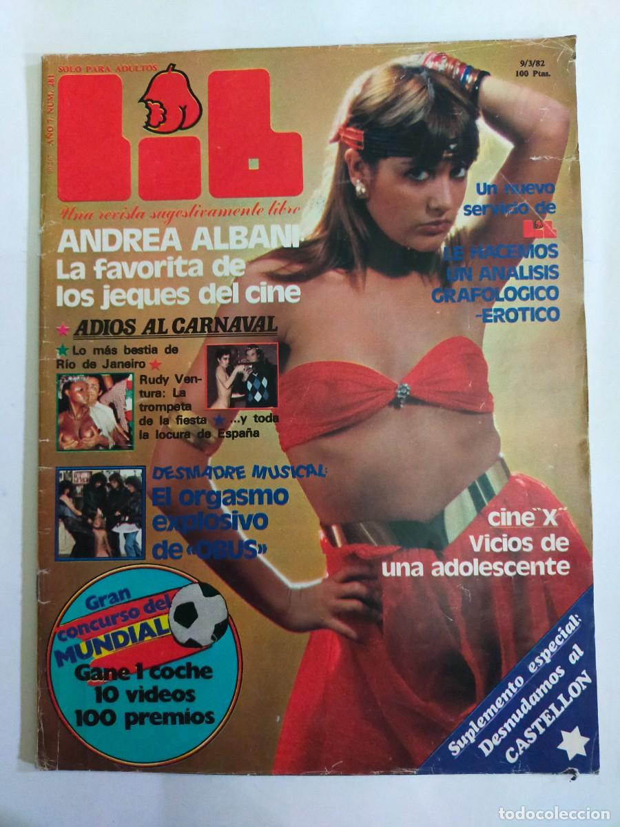 Revistas: REVISTA LIB - A&Ntilde;O 1982 - N&ordm; 281 - ANDREA ALBANI - OBUS - RUDY VENTURA - CARNAVAL DE RIO