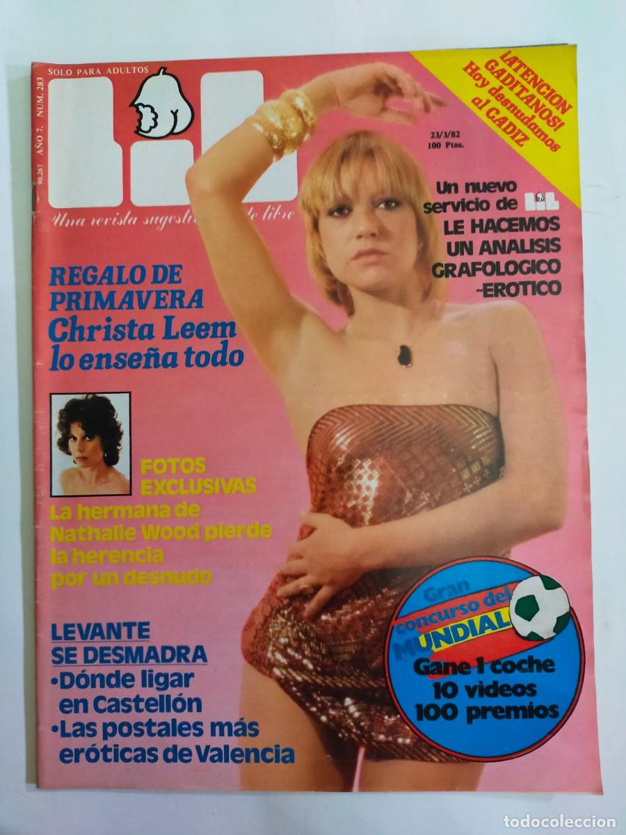 Revistas: REVISTA LIB - A&Ntilde;O 1982 - N&ordm; 283 - CHRISTA LEEM - TONY VALENTO - DICK DROST - CADIZ C. F.