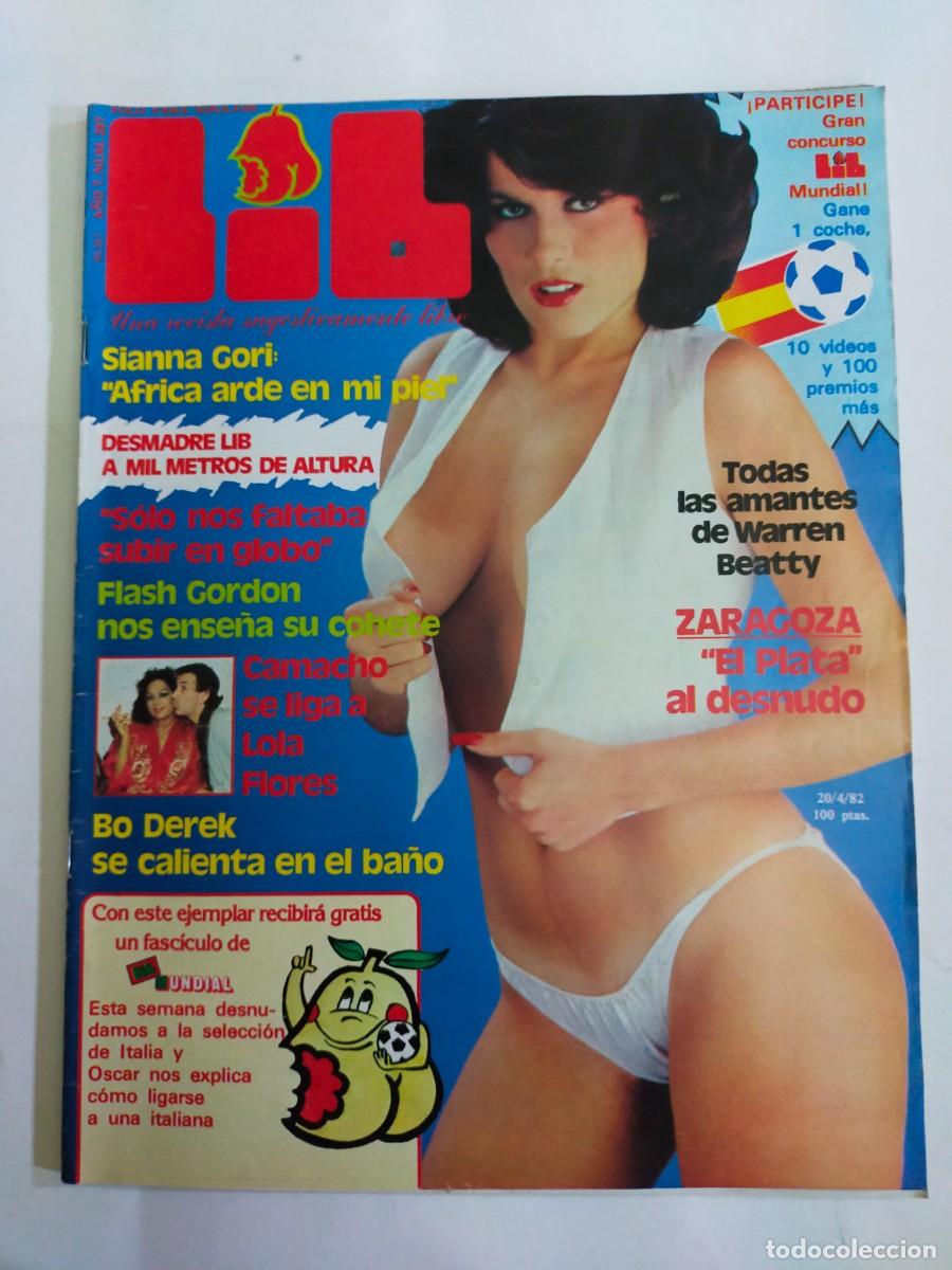 Revistas: REVISTA LIB - A&Ntilde;O 1982 - N&ordm; 287 - SIANNA GORI - WARREN BEATTY - BO DEREK - FLASH GORDON