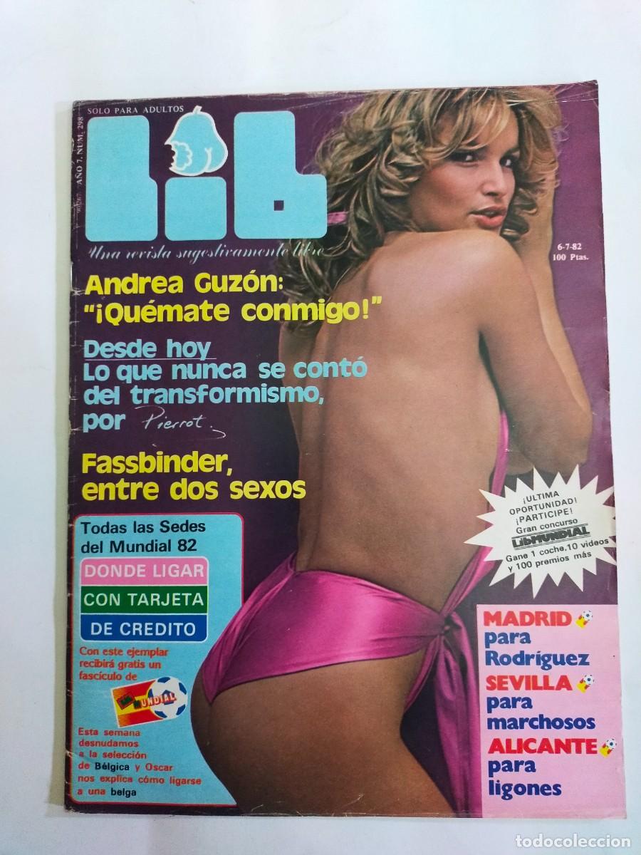 Revistas: REVISTA LIB - A&Ntilde;O 1982 - N&ordm; 298 - ANDREA GUZON - AREVALO - FASSBINDER - CRISTIANA MANCINELLI