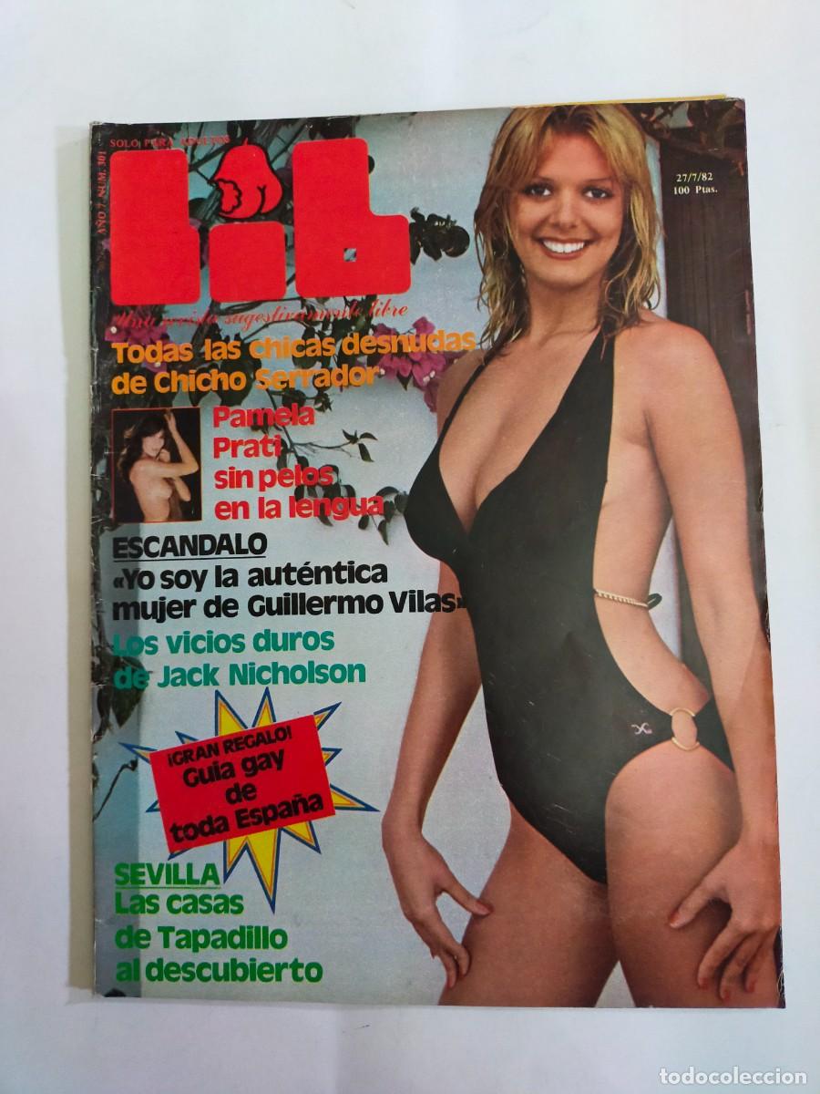 Revistas: REVISTA LIB - A&Ntilde;O 1982 - N&ordm; 301 - PAMELA PRATI - LAS AZAFATAS DE UN, DOS, TRES... - JACK NICHOLSON