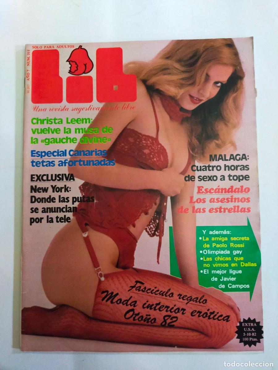 Revistas: REVISTA LIB - A&Ntilde;O 1982 - N&ordm; 311 - CHRISTA LEEM - VIOLETA LA BURRA - JAVIER DE CAMPOS - CARLA TOCHI