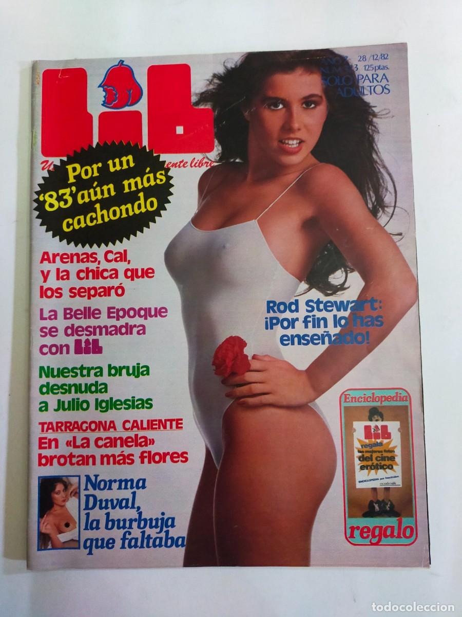 Revistas: REVISTA LIB - A&Ntilde;O 1982 - N&ordm; 323 - PACO ESPA&Ntilde;A - ROD STEWART - NORMA DUVAL