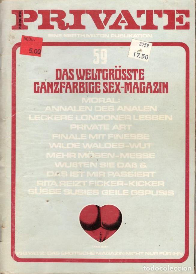 Revistas: PRIVATE Nr 59 - 1982