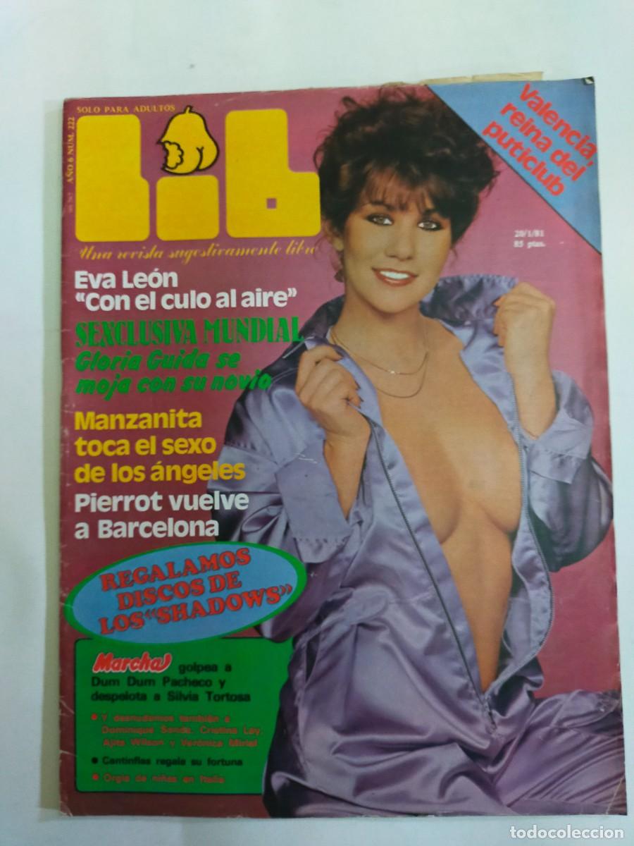 Revistas: REVISTA LIB - A&Ntilde;O 1981 - N&ordm; 222 - EVA LEON - GLORIA GUIDA - MANZANITA