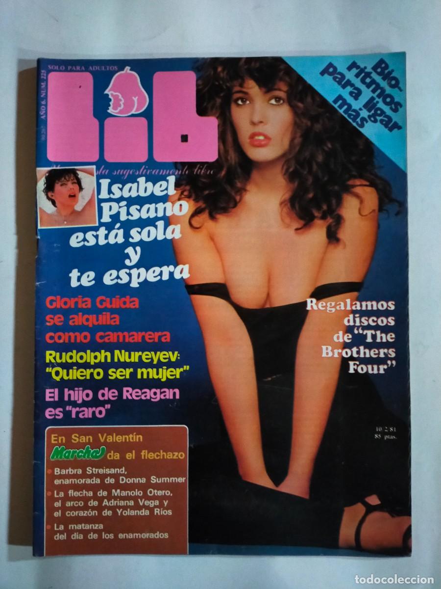Revistas: REVISTA LIB - A&Ntilde;O 1981 - N&ordm; 225 - ISABEL PISANO - GLORIA GUIDA - RUDOLPH NUREYEV