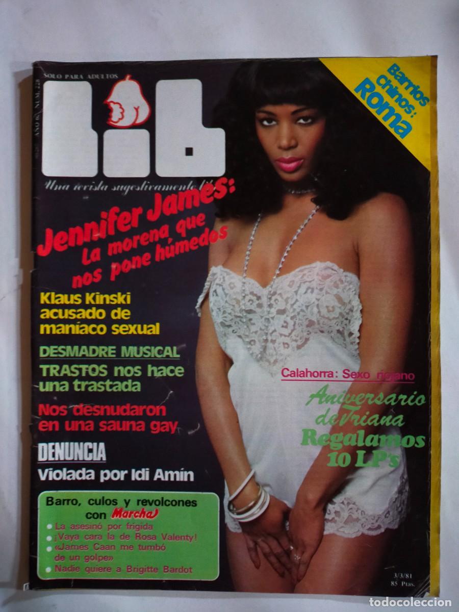 Revistas: REVISTA LIB - A&Ntilde;O 1981 - N&ordm; 228 - JENNIFER JAMES - KLAUS KINSKI - GEORGINA ALESSANDRI