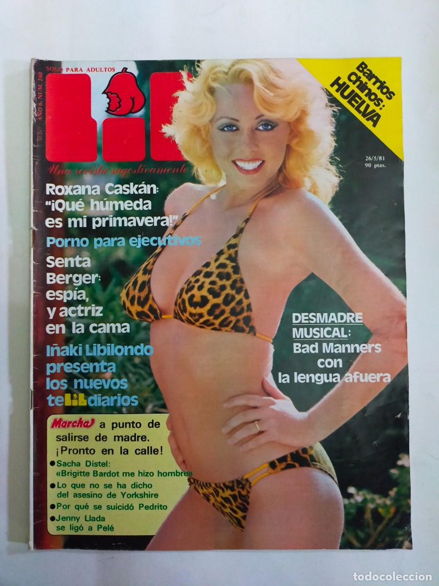 Revistas: REVISTA LIB - A&Ntilde;O 1981 - N&ordm; 240 - ROXANA CASKAN - SENTA BERGER - I&Ntilde;AKI LIBILONDO