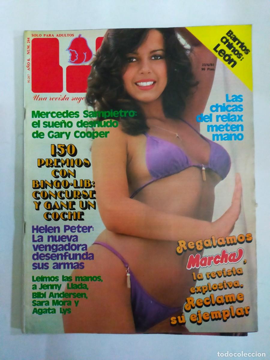 Revistas: REVISTA LIB - A&Ntilde;O 1981 - N&ordm; 244 - MERCEDES SAMPIETRO - HELEN PETER - CRAZY-HORSE