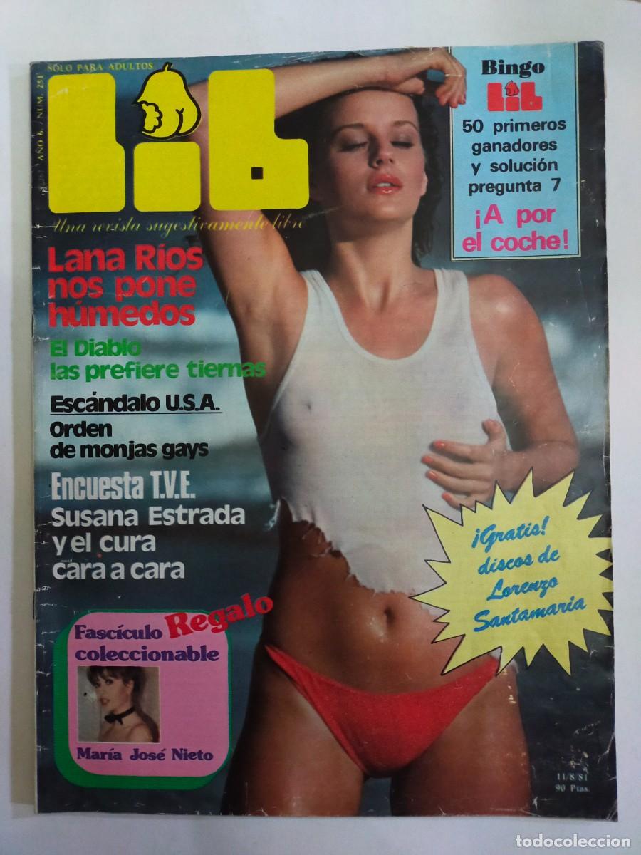 Revistas: REVISTA LIB - A&Ntilde;O 1981 - N&ordm; 251 - LANA RIOS - SUSANA ESTRADA - MARIA JOSE NIETO