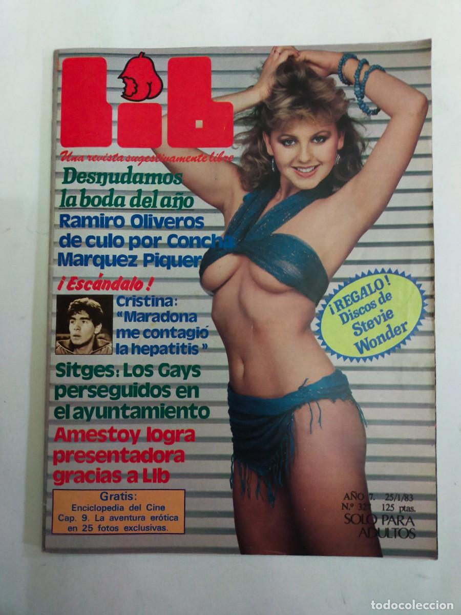 Revistas: REVISTA LIB - A&Ntilde;O 1983 - N&ordm; 327 - JENNIFER JAMES - CONCHA RAMIREZ PIQUER - SITGES AL ROJO VIVO