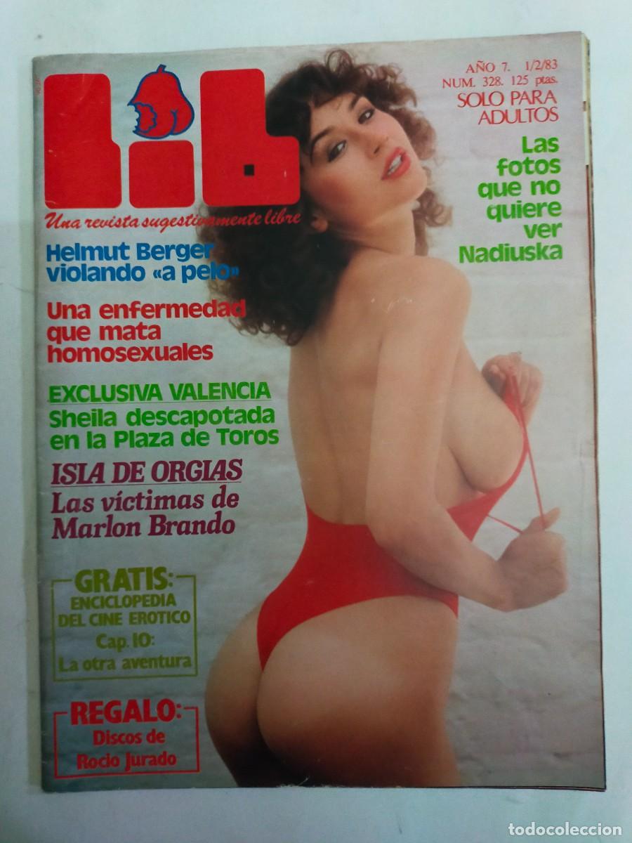 Revistas: REVISTA LIB - A&Ntilde;O 1983 - N&ordm; 328 - HELMUT BERGER - SHEILA - NADIUSKA - KRISTIE KELLER