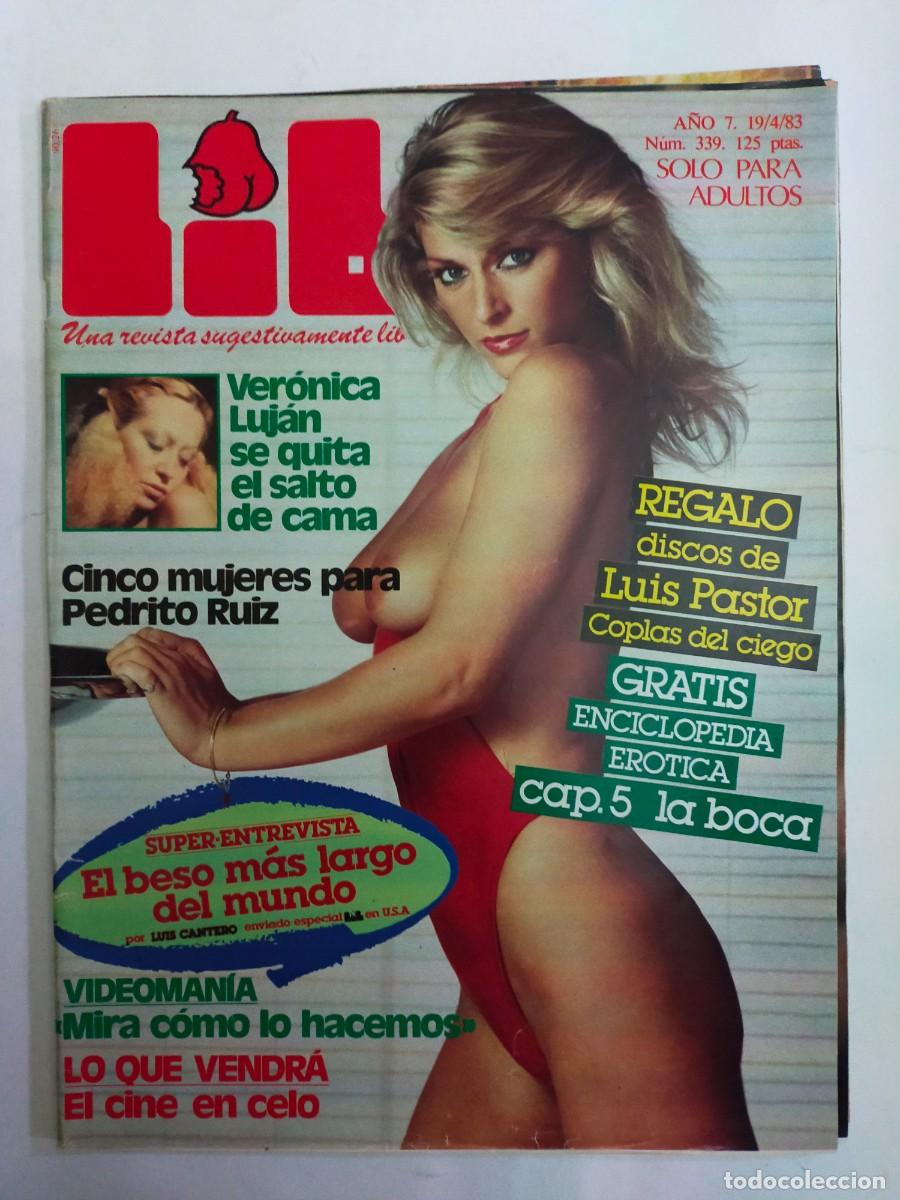 Revistas: REVISTA LIB - A&Ntilde;O 1983 - N&ordm; 339 - VERONICA LUJAN - PEDRITO RUIZ - VIDEOMANIA
