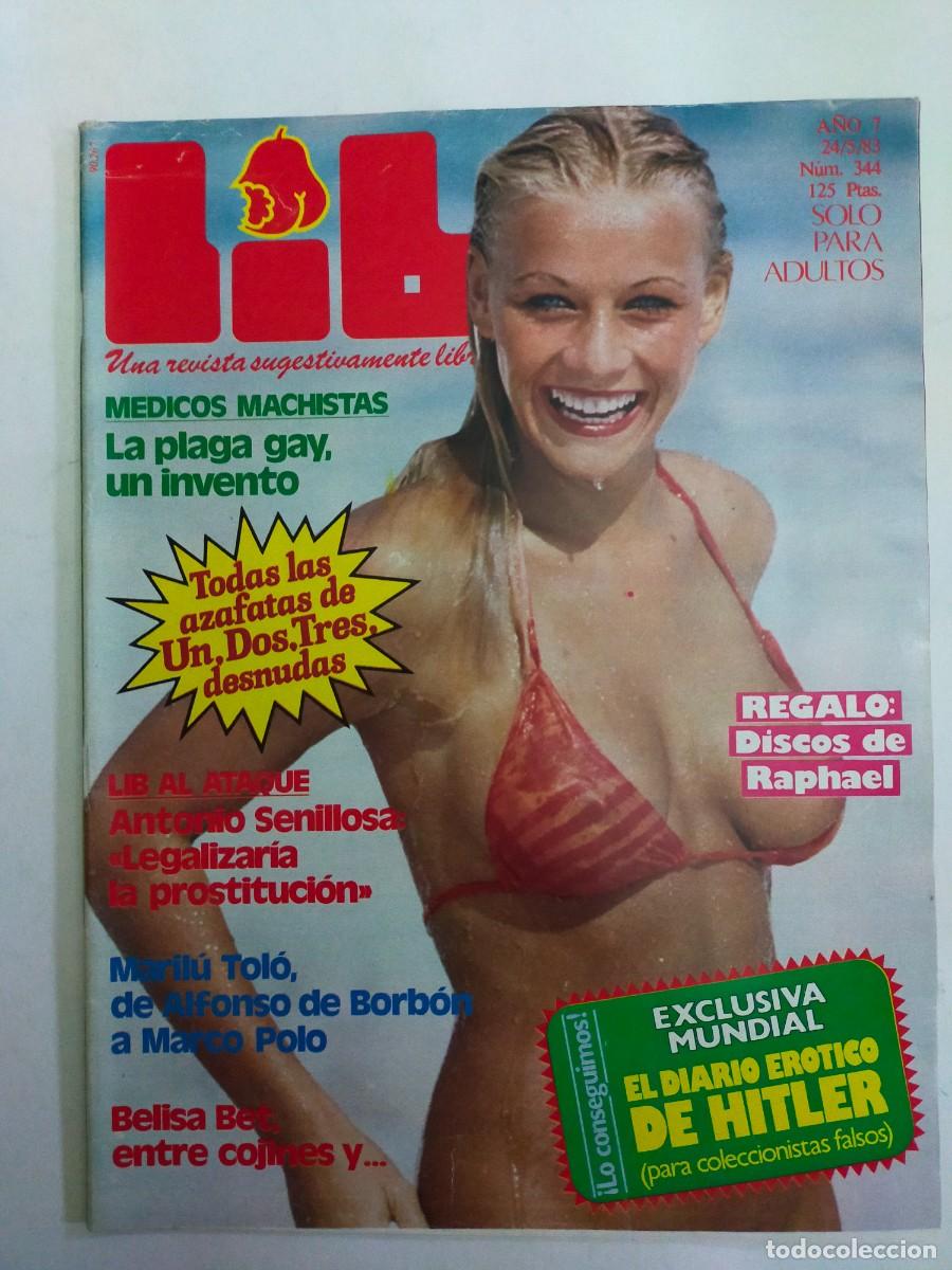 Revistas: REVISTA LIB - A&Ntilde;O 1983 - N&ordm; 344 - BELISA BET - LA PLAYA GAY - ESPECIAL UN, DOS, TRES...- MARILU TOLO