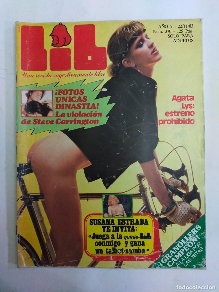 Revistas: REVISTA LIB - A&Ntilde;O 1983 - N&ordm; 370 - MA&Ntilde;OLO SANLUCAR - CARMEN CARRION - AGATA LYS
