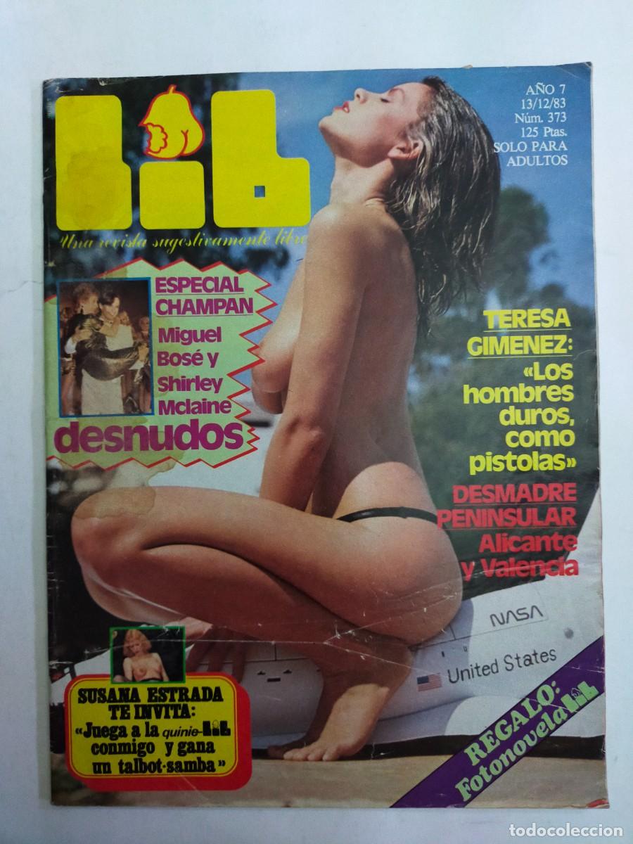 Revistas: REVISTA LIB - A&Ntilde;O 1983 - N&ordm; 373 - TERESA GIMENEZ - MIGUEL BOSE - SHIRLEY MAC LAINE
