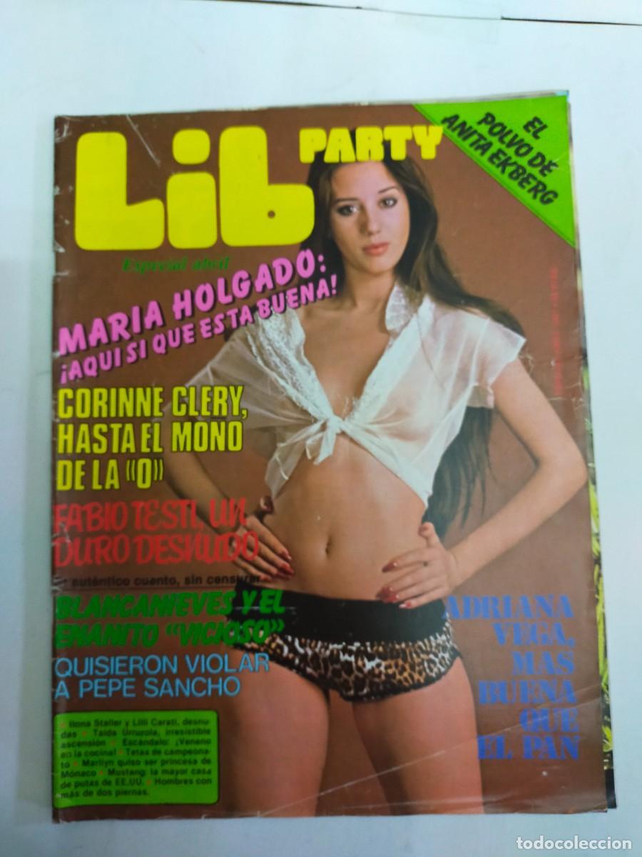 Revistas: REVISTA LIB PARTY ESPECIAL ABRIL - MARILYN MONROE - ILIONA STADLER - FIONA RICHMOND - CORINE CLERY