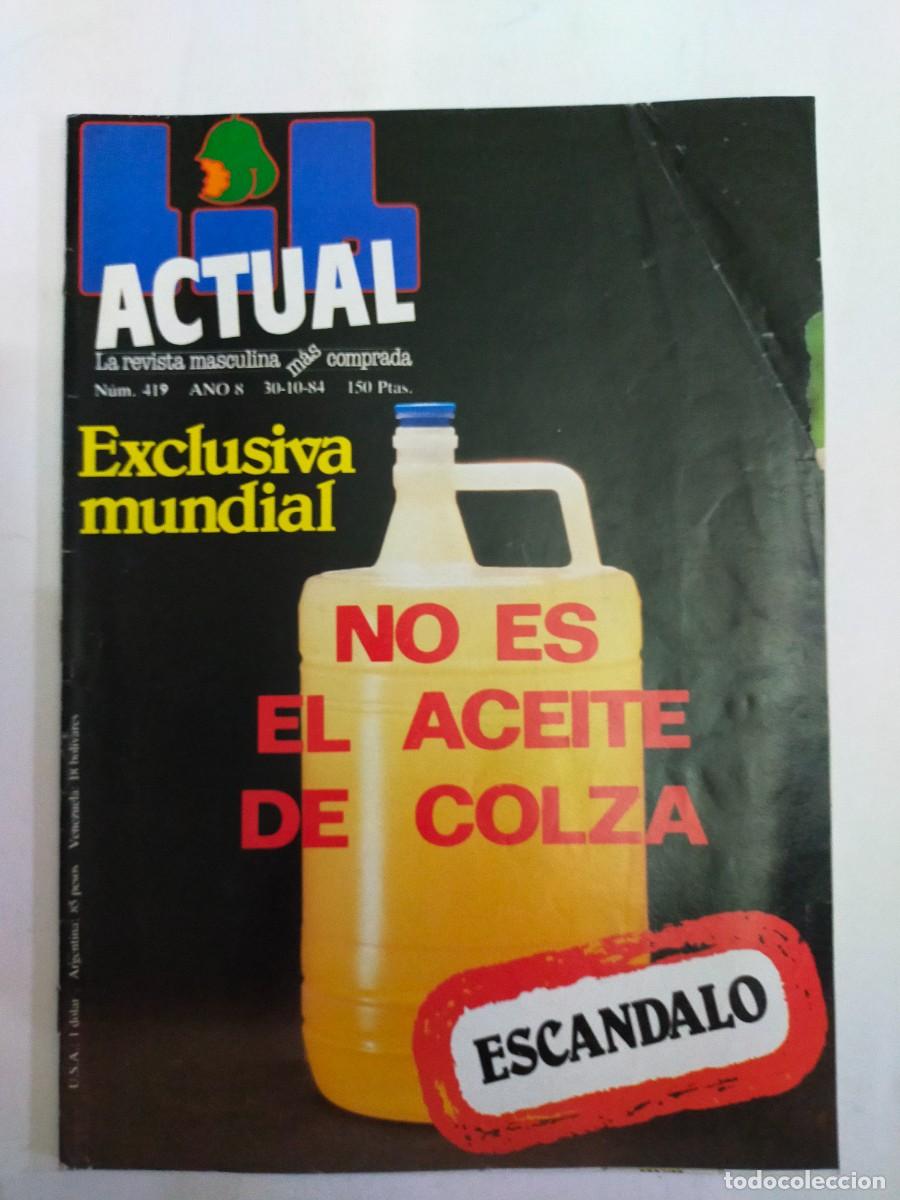 Revistas: REVISTA LIB ACTUAL - N&ordm; 419 - ANA TOMEY - F.A.C.A. - DEMIS ROUSSOS - INDIOS MISKITOS