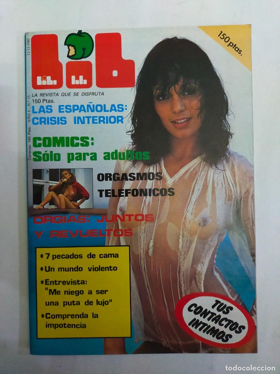 Revistas: REVISTA LIB CABALLERO - 1985 - N&ordm; 15 - LORETTA BLUE - COMICS SOLO PARA ADULTOS