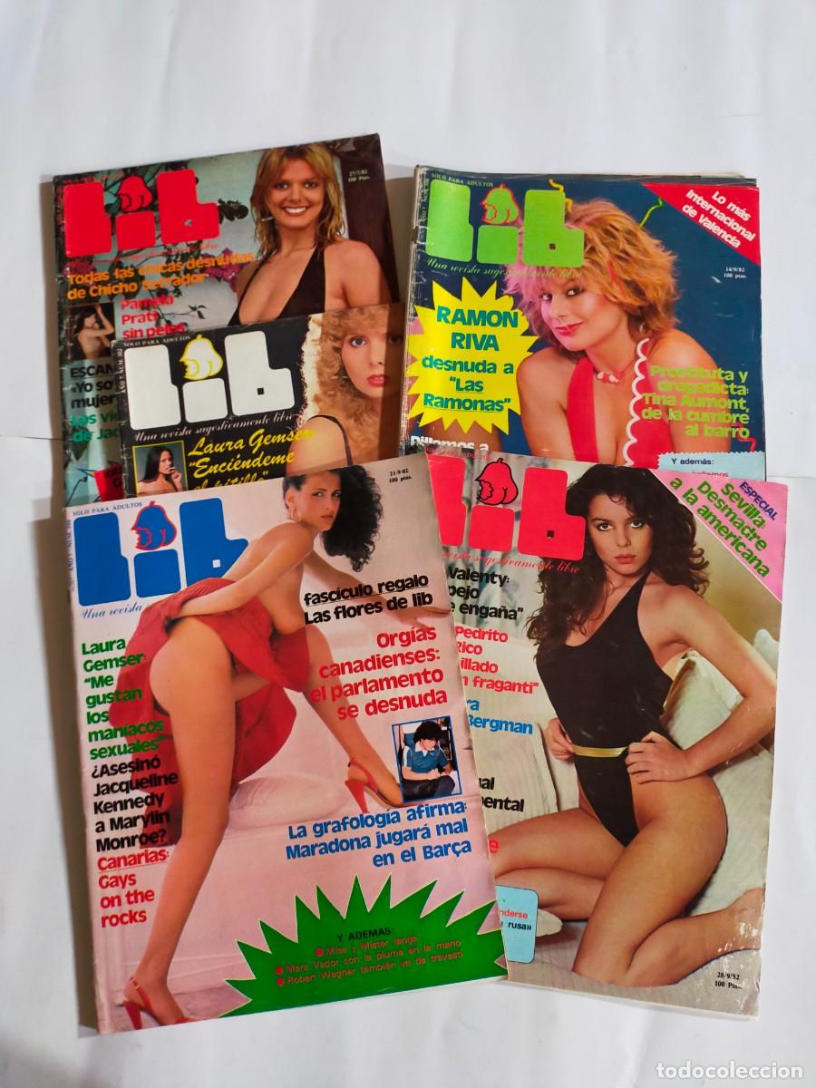 Revistas: LOTE DE 5 REVISTAS LIB - A&Ntilde;O 1982 - NUMEROS: 301 - 302 - 308 - 309 - 310
