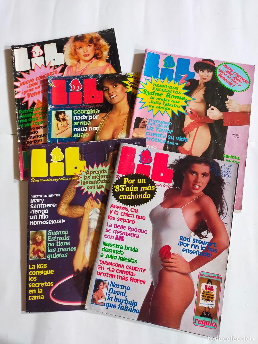 Revistas: LOTE DE 5 REVISTAS LIB - A&Ntilde;O 1982 - NUMEROS: 316 - 317 - 318 - 322 - 323
